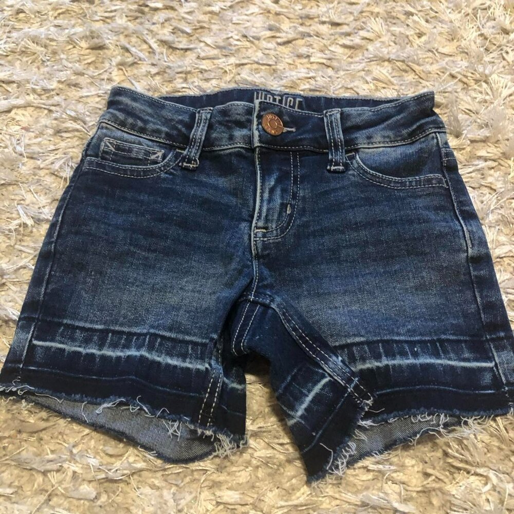JUSTICE SHORTS GIRLS SIZE 8 SLIM